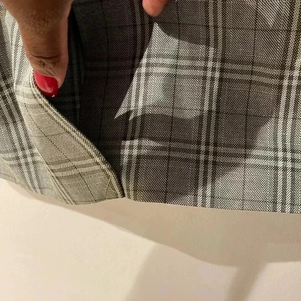 TopShop Plaid Blazer - Picture 8 of 9